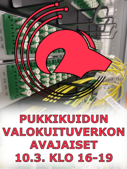 Kutsu Pukkikuidun valokuituverkon avajaisiin